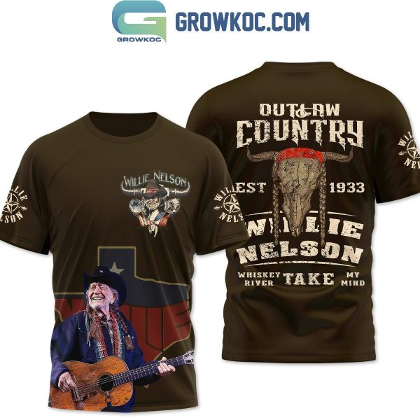 Willie Nelson Outlaw Country Est. 1933 Hoodie Shirts