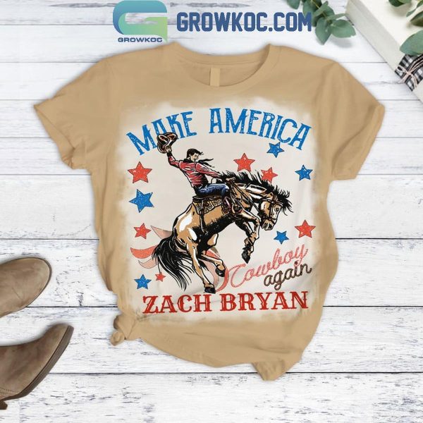 Zach Bryan Make America Cowboy Great Again T-Shirt Short Pants