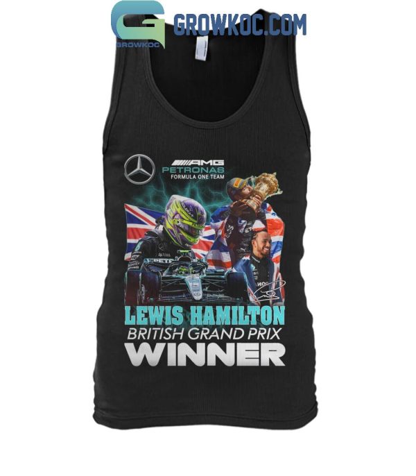 2024 British Grand Prix The Winner Is Lewis Hamilton T-Shirt