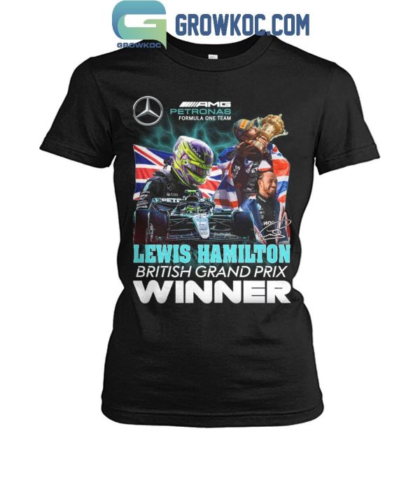 2024 British Grand Prix The Winner Is Lewis Hamilton T-Shirt