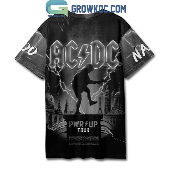 ACDC PWR Up Tour 2024 Personalized Hoodie T-Shirt