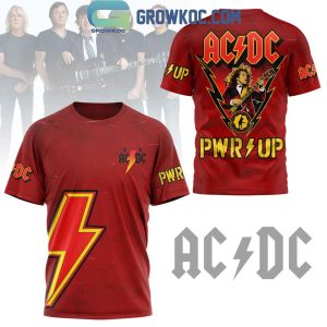 ACDC Pwr Up True Rock Band Young Hoodie T Shirt