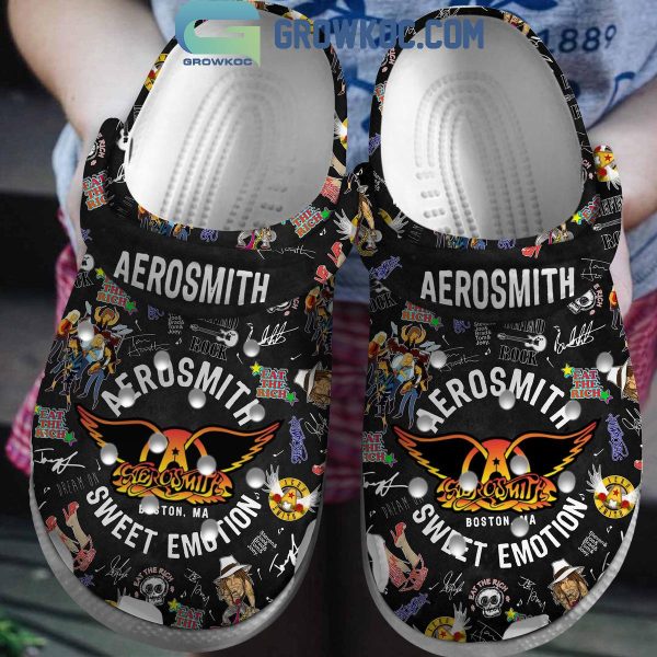 Aerosmith Sweet Emotion 2024 Crocs Clogs