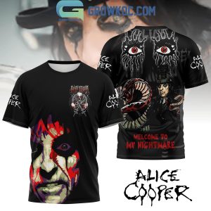 Alice Cooper Welcome To My Nightmare Fan Hoodie T-Shirt