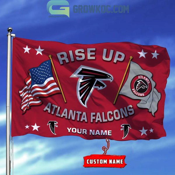 Atlanta Falcons Rise Up 2024 Personalized Flag