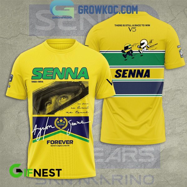 Ayrton Senna Forever The Legacy Lives On Hoodie T-Shirt