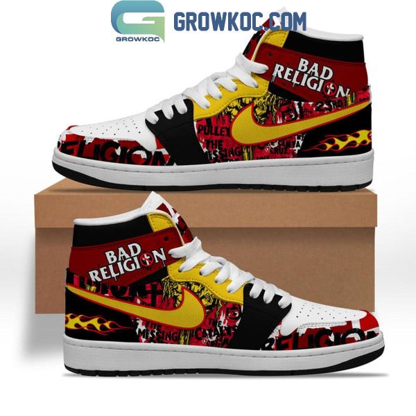 Bad Religion I Want To Conquer The World Air Jordan 1 Shoes