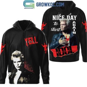 Billy Idol It’s A Nice Day To Start Again Hoodie T-Shirt