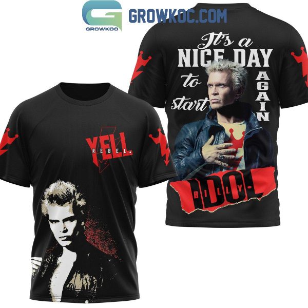 Billy Idol It’s A Nice Day To Start Again Hoodie T-Shirt