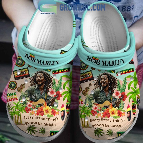 Bob Marley Every Little Thing’s Gonna Be Alright Fan Crocs Clogs