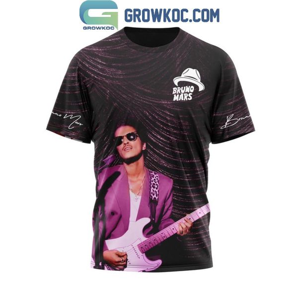 Bruno Mars Tour 2024 Worldwide Broken Heart Hoodie T Shirt