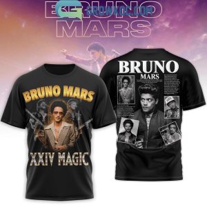 Bruno Mars Tour 2024 Worldwide Broken Heart Hoodie T Shirt