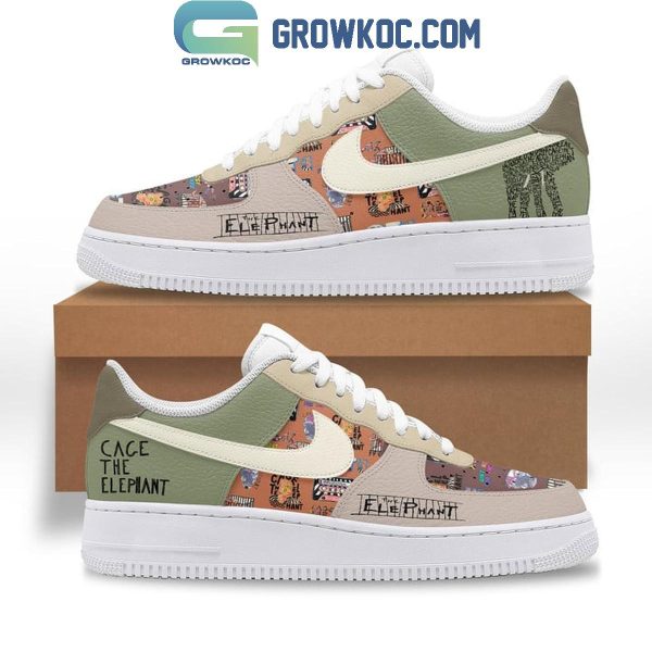Cage The Elephant Back Against The Wall Air Force 1 Shoes