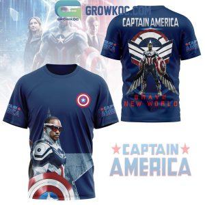 Captain American Brave New World Hoodie T-Shirt