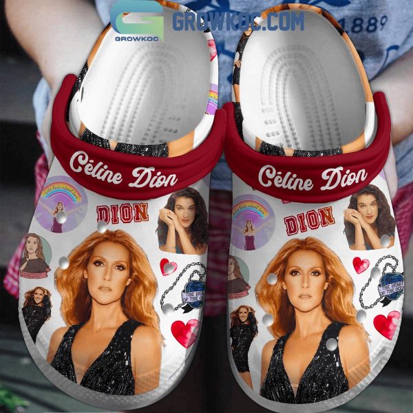 Celine Dion The Heart Of The Ocean Fan Crocs Clogs