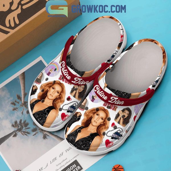 Celine Dion The Heart Of The Ocean Fan Crocs Clogs