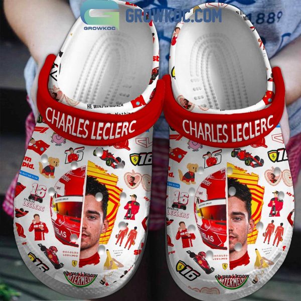 Charles Leclerc Oh Yes I Know Watermelon Crocs Clogs