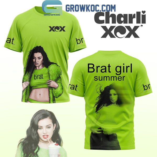 Charli XCX Brat Girl Summer Hoodie T Shirt