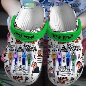 Chris Brown Haters Keep On Hating Cause Somebody’s Gotta Do It Crocs Clogs