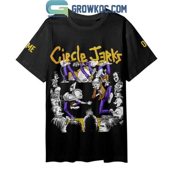 Circle Jerks With NOFX Pennywise TSOL Descendents Tour 2024 Personalized Hoodie T Shirt