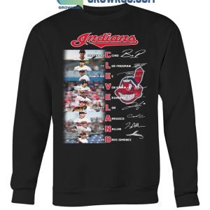 Cleveland Indiana Team True Starting Squad Baseball  T-Shirt