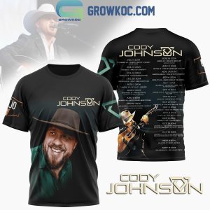 Cody Johnson 2024 Tour With Schedule Hoodie T-Shirt