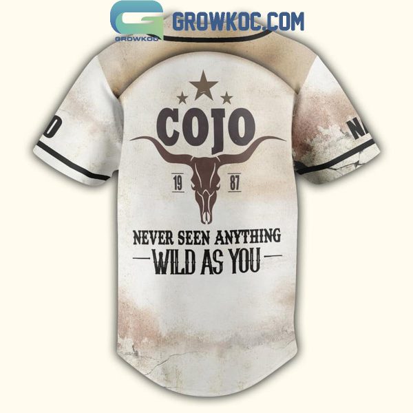 Cody Johnson Never Seen Anything Wild As You Personalized Baseball Jersey