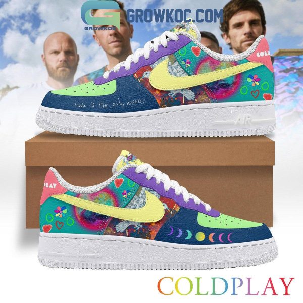 Coldplay Love Is The Only Answer Air Force 1 Shoes