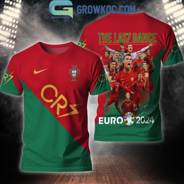 Cristiano Ronaldo Super Siu Portugal Football Team Euro 2024 Hoodie T-Shirt