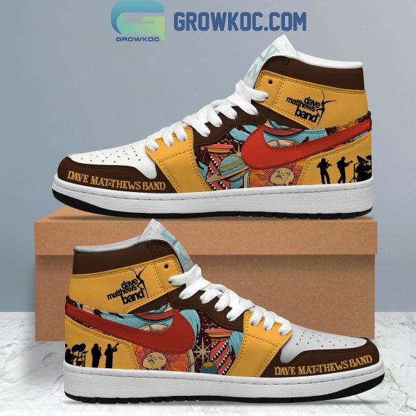 Dave Matthews Band Crush Fan Air Jordan 1 Shoes