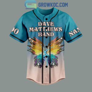 Dave Matthews Band I Will Go In This Way Fan Personalized Baseball Jersey