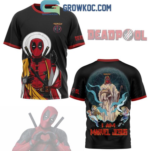 Deadpool 4 I Am Marvel Jesus Fan Hoodie T-Shirt