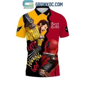 Deadpool And Wolverine Best Bubs Polo Shirt