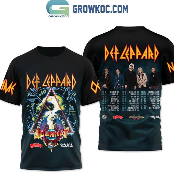Def Leppard And Journey Performance Tour 2024 Schedule Hoodie T-Shirt