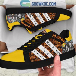 Def Leppard Rock Band With Love Stan Smith Shoes