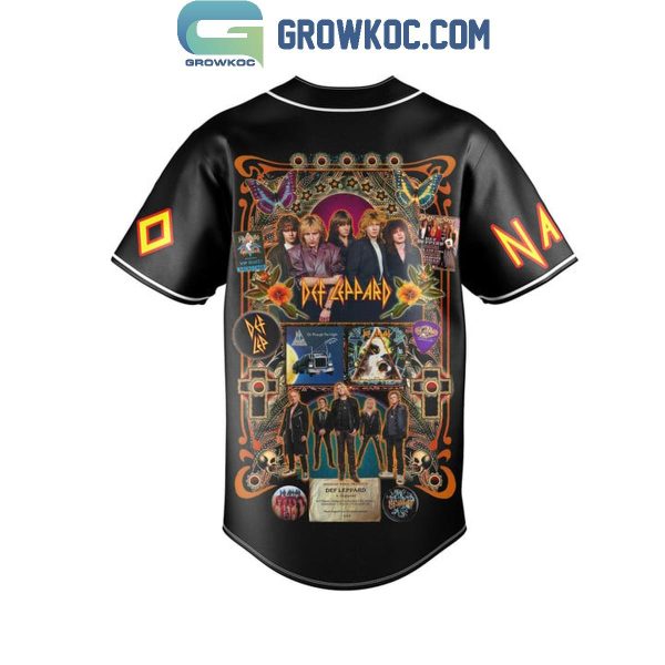 Def Leppard Summer Tour 2024 Personalized Baseball Jersey