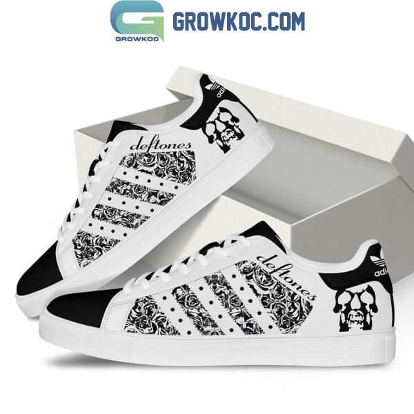 Deftones Black And White Fan Stan Smith Shoes