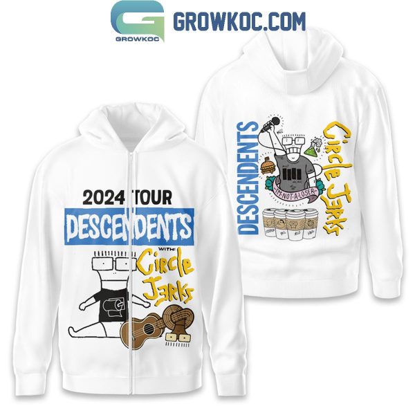 Descendents With Circle Jerks Tour 2024 Hoodie T Shirt