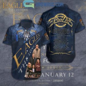 Eagles The Long Goodbye 2024 New Show Added Hawaiian Shirt