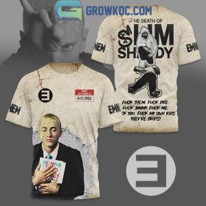 Eminem The Death Of Slim Fck My Own Kids They’re Brats Hoodie T-Shirt