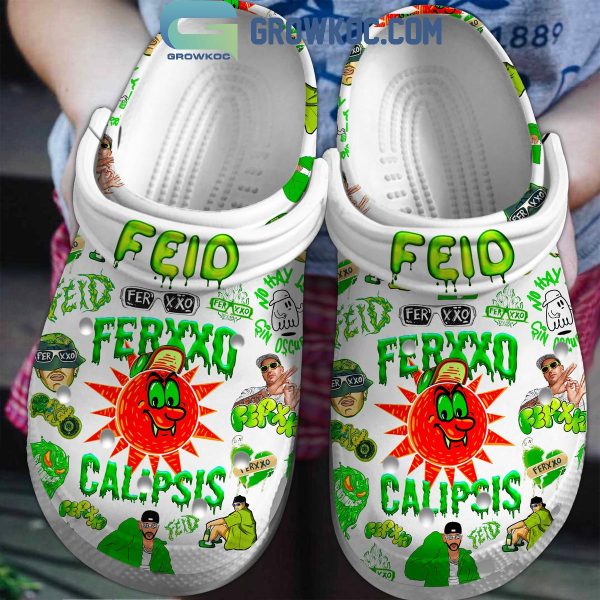 Ferxxo Calipsis Feid Fan Crocs Clogs