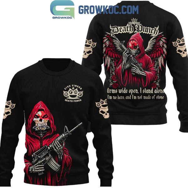 Five Finger Death Punch Arms Wide Open I Stand Alone Hoodie T-Shirt