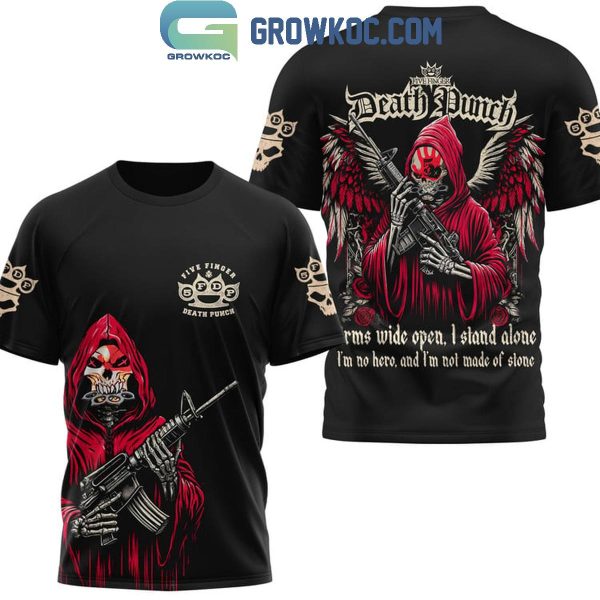 Five Finger Death Punch Arms Wide Open I Stand Alone Hoodie T-Shirt