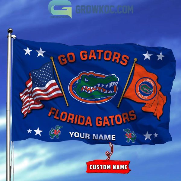 Florida Gators 2024 Go Gators Personalized Flag