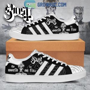 Ghost The World Is On Fire Fan Stan Smith Shoes
