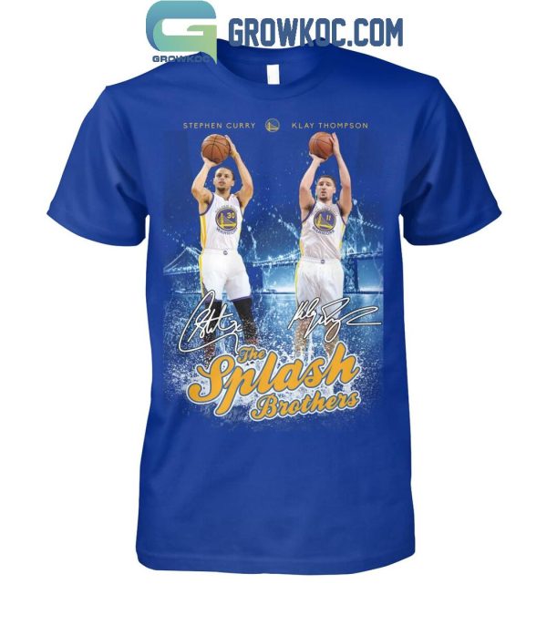 Golden State Warriors The Splash Brothers Curry And Thompson T-Shirt