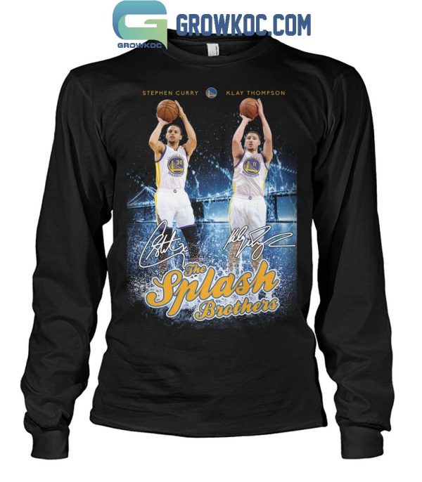 Golden State Warriors The Splash Brothers Curry And Thompson T-Shirt