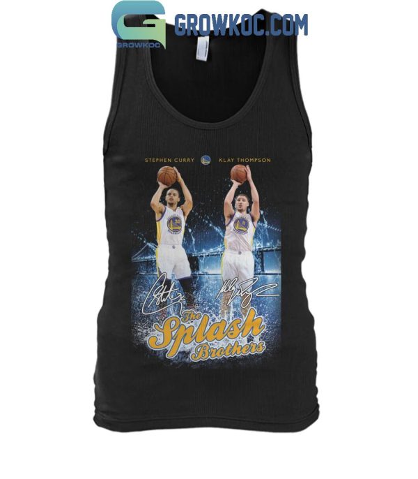 Golden State Warriors The Splash Brothers Curry And Thompson T-Shirt