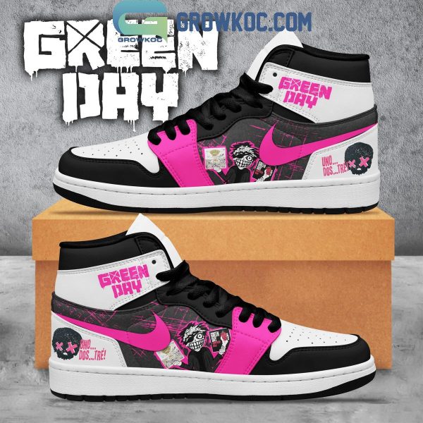 Green Day America Idiots Brain Stew Air Jordan 1 Shoes