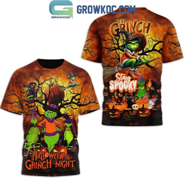 Grinch Halloween Is Grinch Night Hoodie T-Shirt